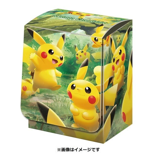 Pokemon Card Game Deck Case Pikachu Forest