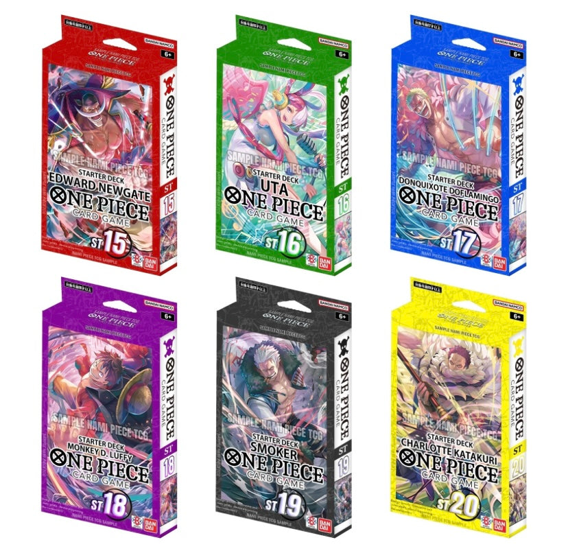 One Piece Starter Deck ST15-ST20