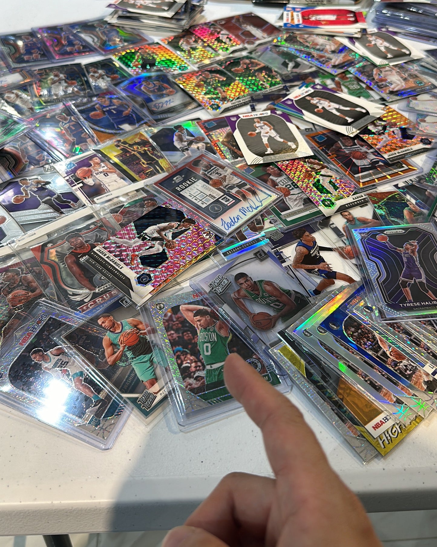 NBA Final / playoff rookie mystery packs !