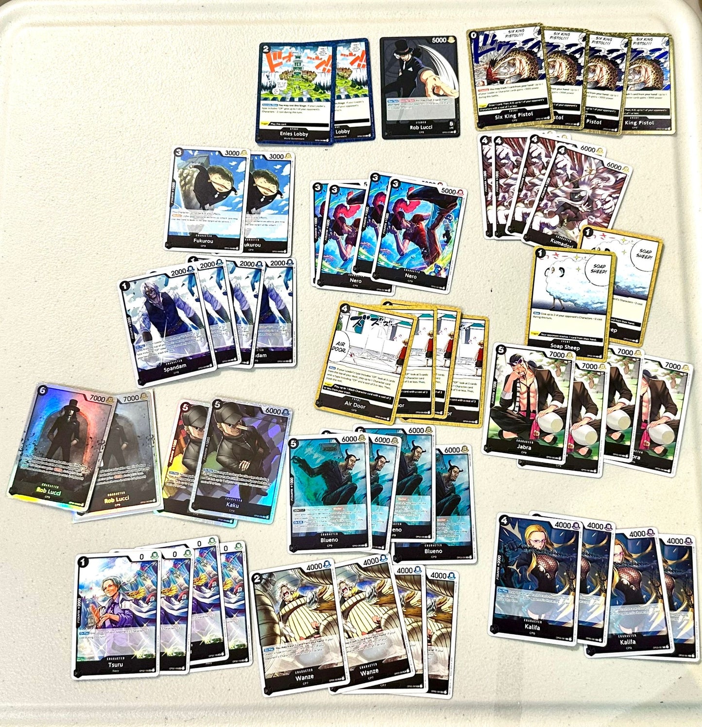 One Piece Lucci Deck