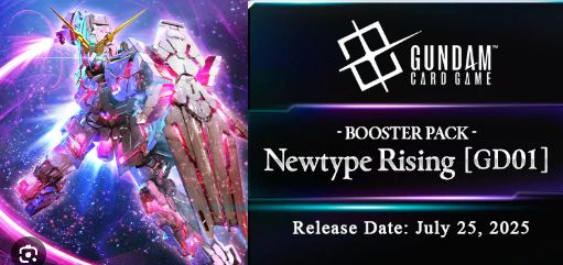 GUNDAM CG GD-01 NEWTYPE RISING BOOSTER BOX