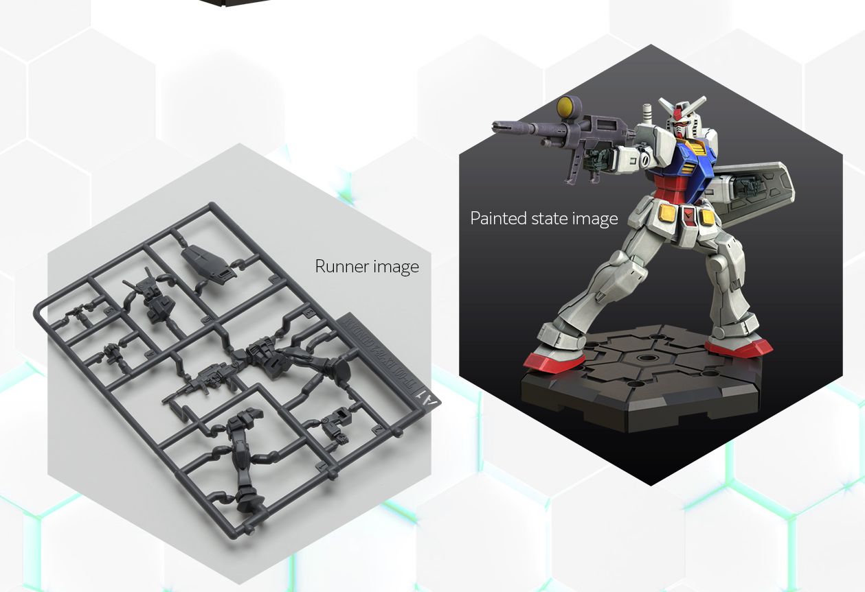 (PRE ORDER) GUNDAM CG ST-(01-04)A GUNDAM ASSEMBLE STARTER SET