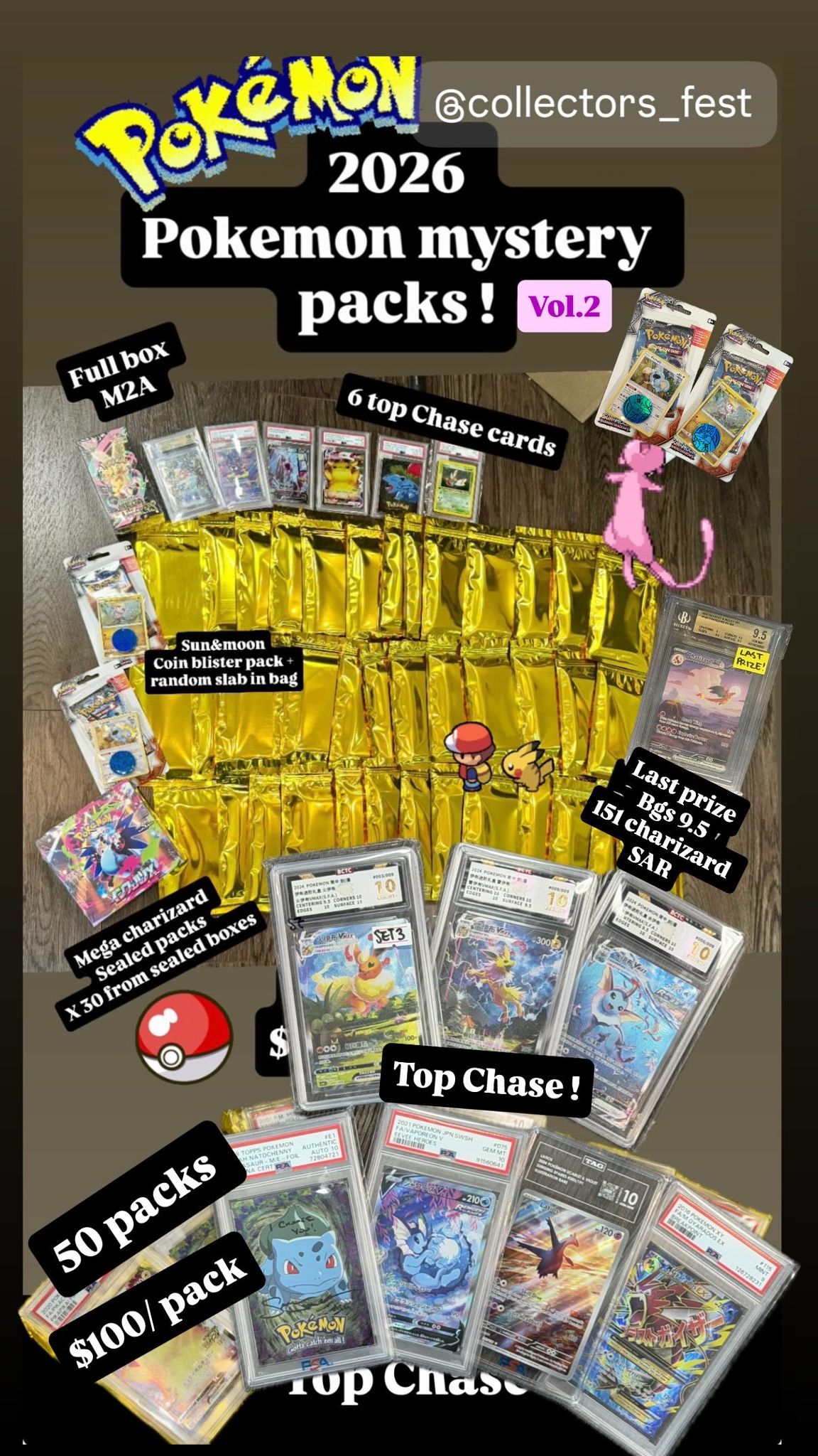 Pokemon Mystery Pack ! VOL.2 ( Jan 23 set )