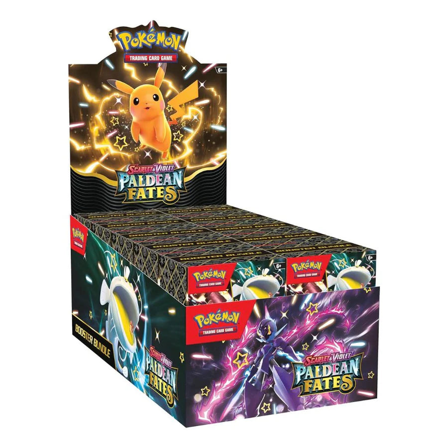 Pokemon Scarlet & Violet Paldean Fates Booster Bundle - English Edition
