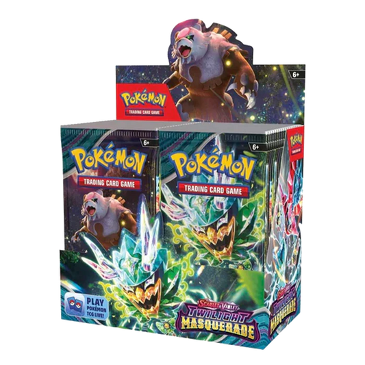 POKEMON TCG: SCARLET & VIOLET - TWILIGHT MASQUERADE BOOSTER DISPLAY BOX (36 PACKS)