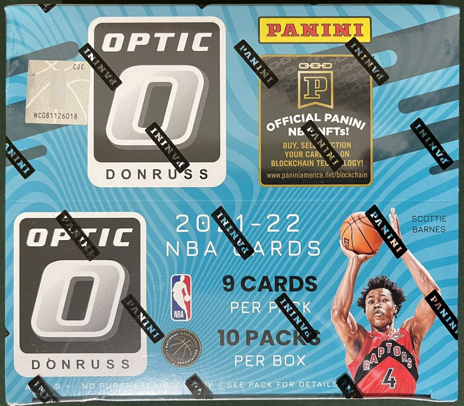 2021-22 Panini Donruss Optic Basketball Fast Break Box - Factory Sealed - 1 Auto