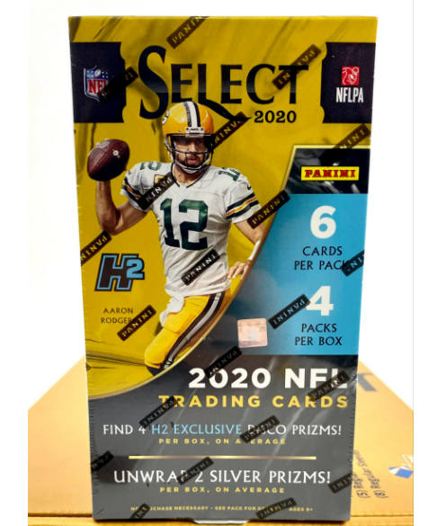2020 Panini Select Football H2 Hobby Hybrid Box