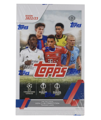 2022/23 Topps UEFA Club Competitions Soccer Hobby Box