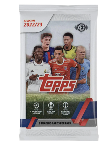 2022/23 Topps UEFA Club Competitions Soccer Hobby Box