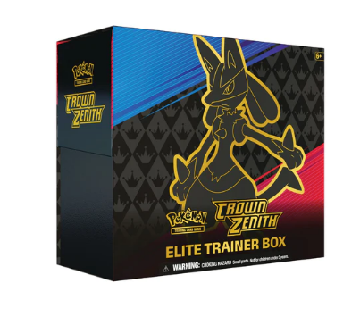POKEMON CROWN ZENITH ELITE TRAINER BOX