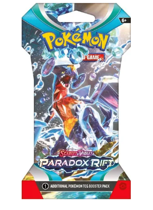 Pokemon Scarlet and Violet Paradox Rift Sleeved Booster Pack