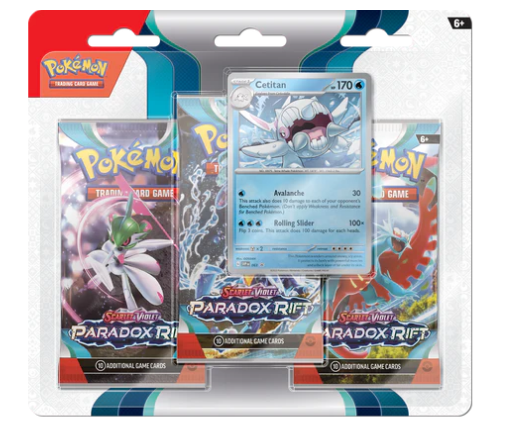 Pokemon Paradox Rift 3-Pack Blisters