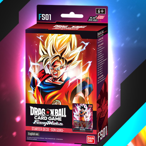 DRAGON BALL SUPER FUSION WORLD STARTER DECK 1: SON GOKU