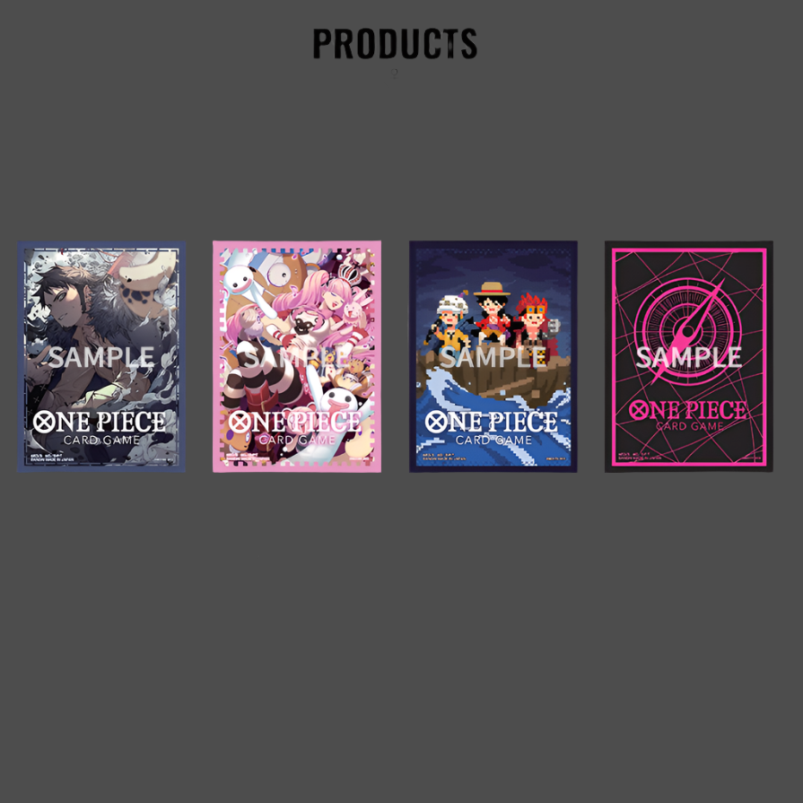 One Piece Card sleeves 7