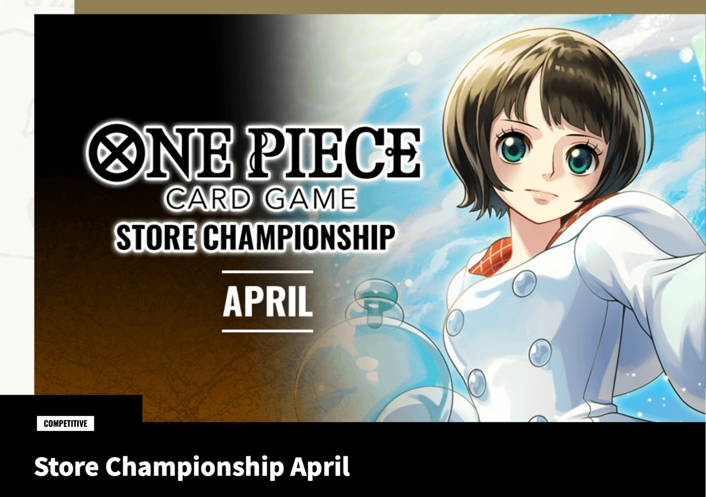 ONE PIECE Store Championship April 18 2025 6pm