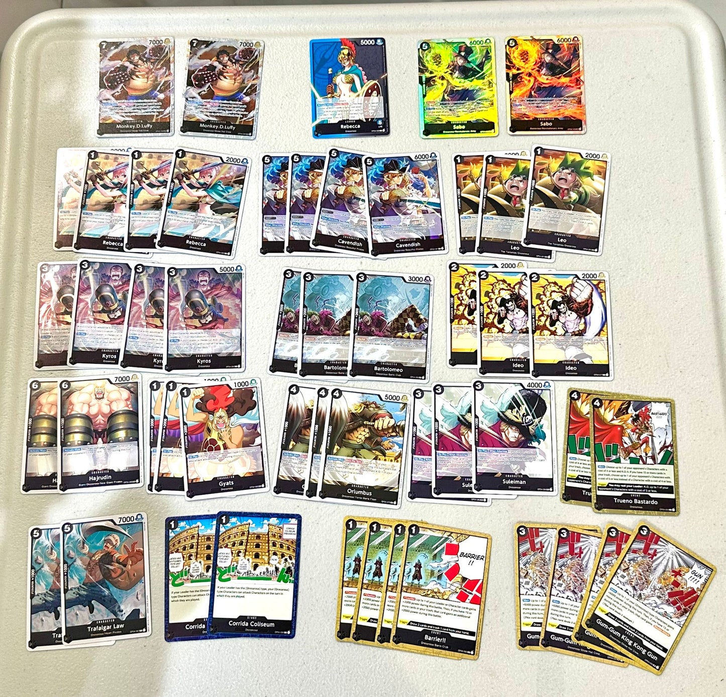 One Piece Rebecca Deck