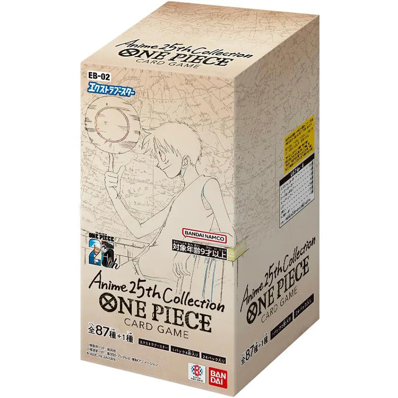 ONE PIECE Card Game Extra Booster Anime25th collection EB-02 TCG JAPAN
