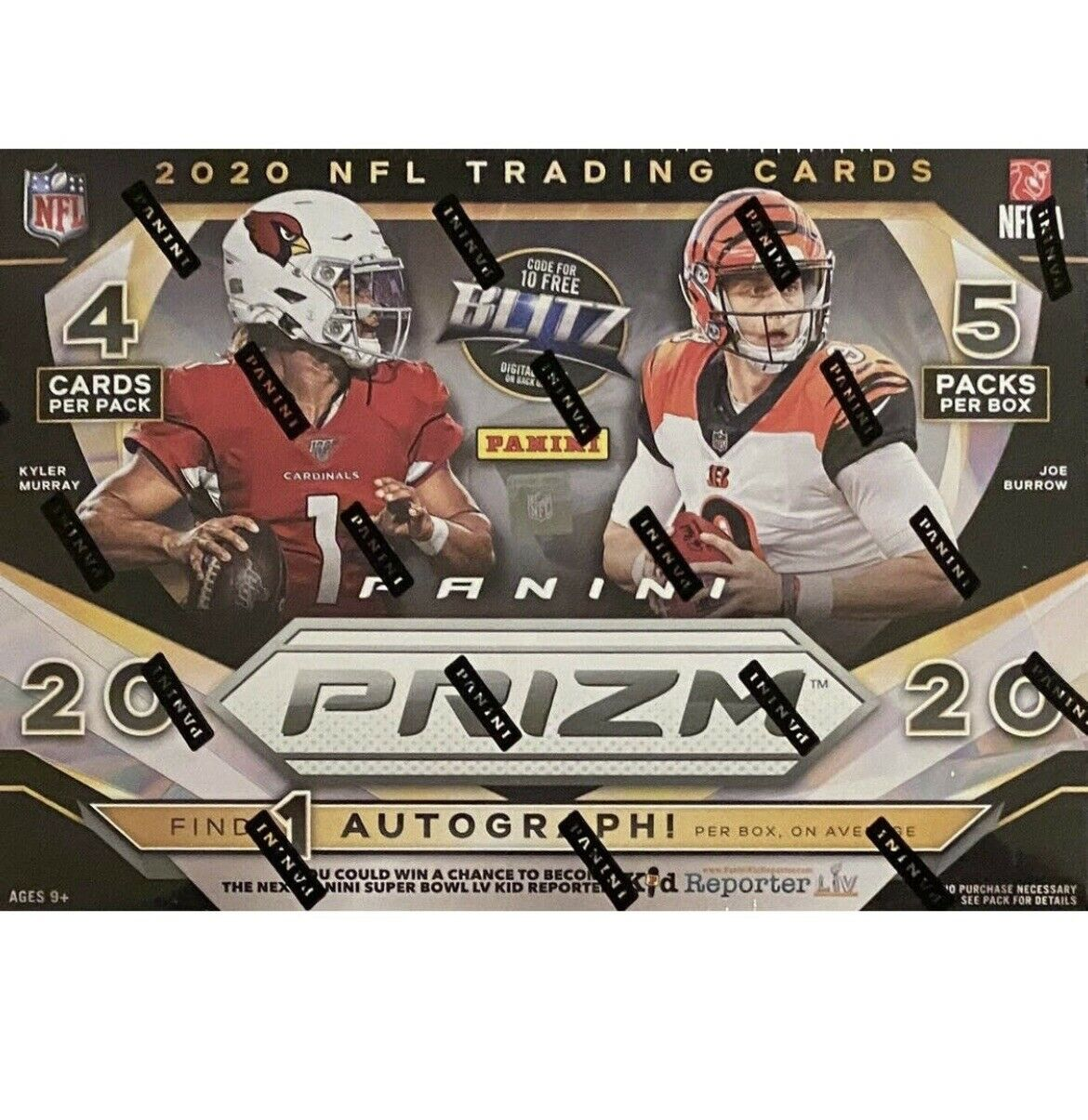 NFL 2020 Panini Prizm Mega Box