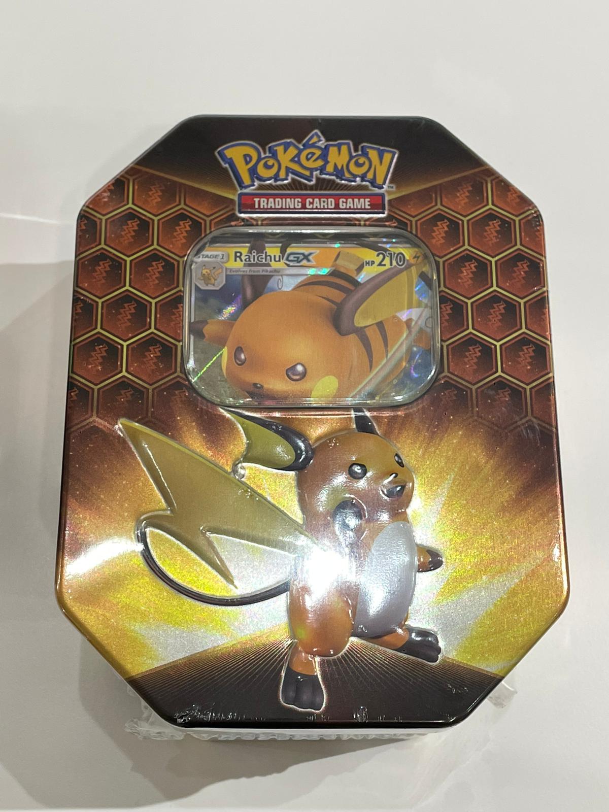 Pokemon Hidden Fates Raichu-GX Collector's Tin