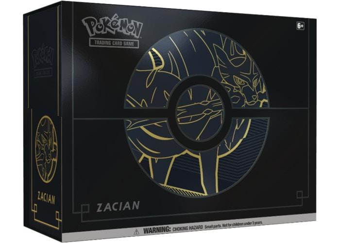 2020 Pokemon TCG Sword & Shield Elite Trainer Box Plus Zacian
