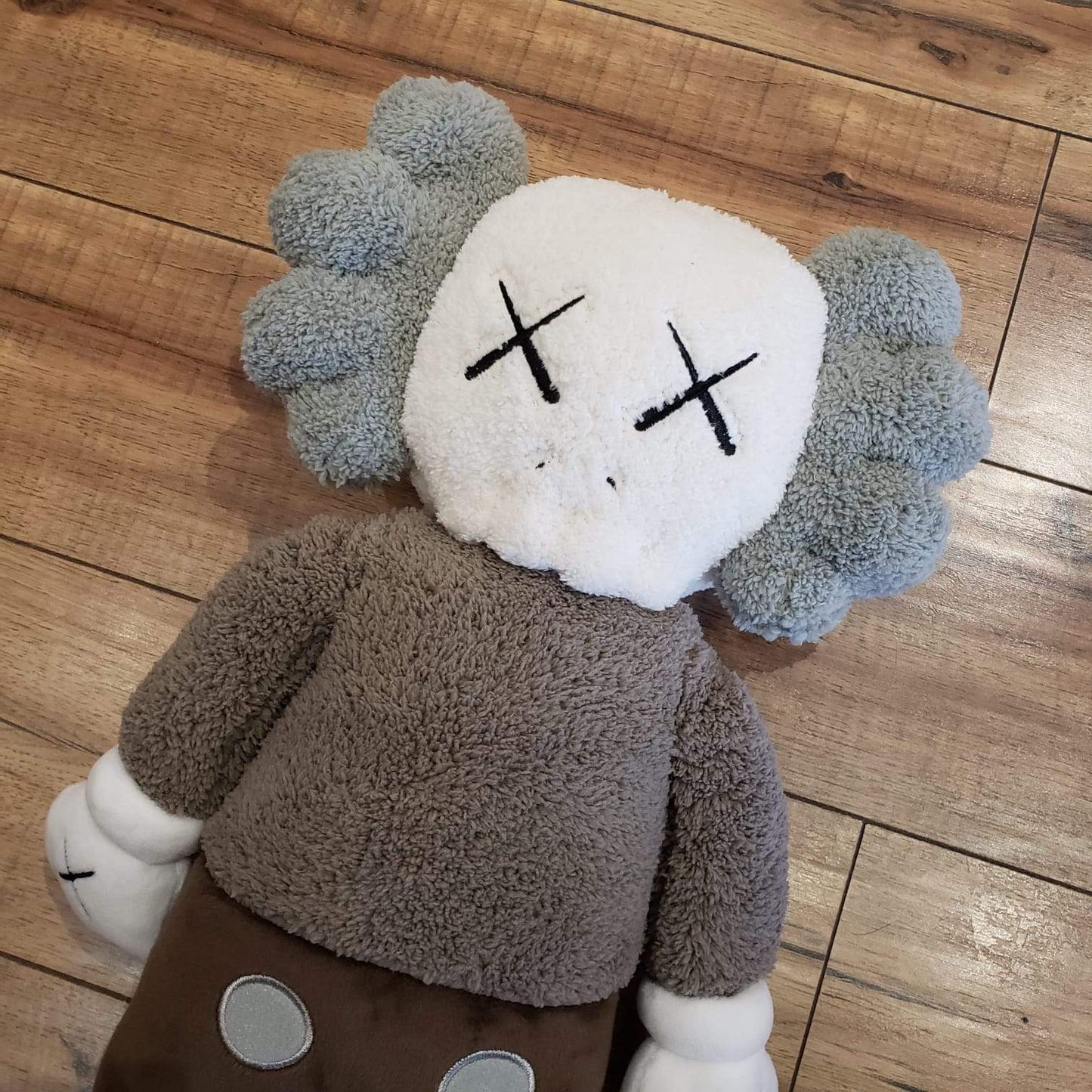 KAWS HOLIDAY Hong Kong Limited 20" Plush Brown