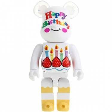 Happy Birthday 400% Be@rbrick Set