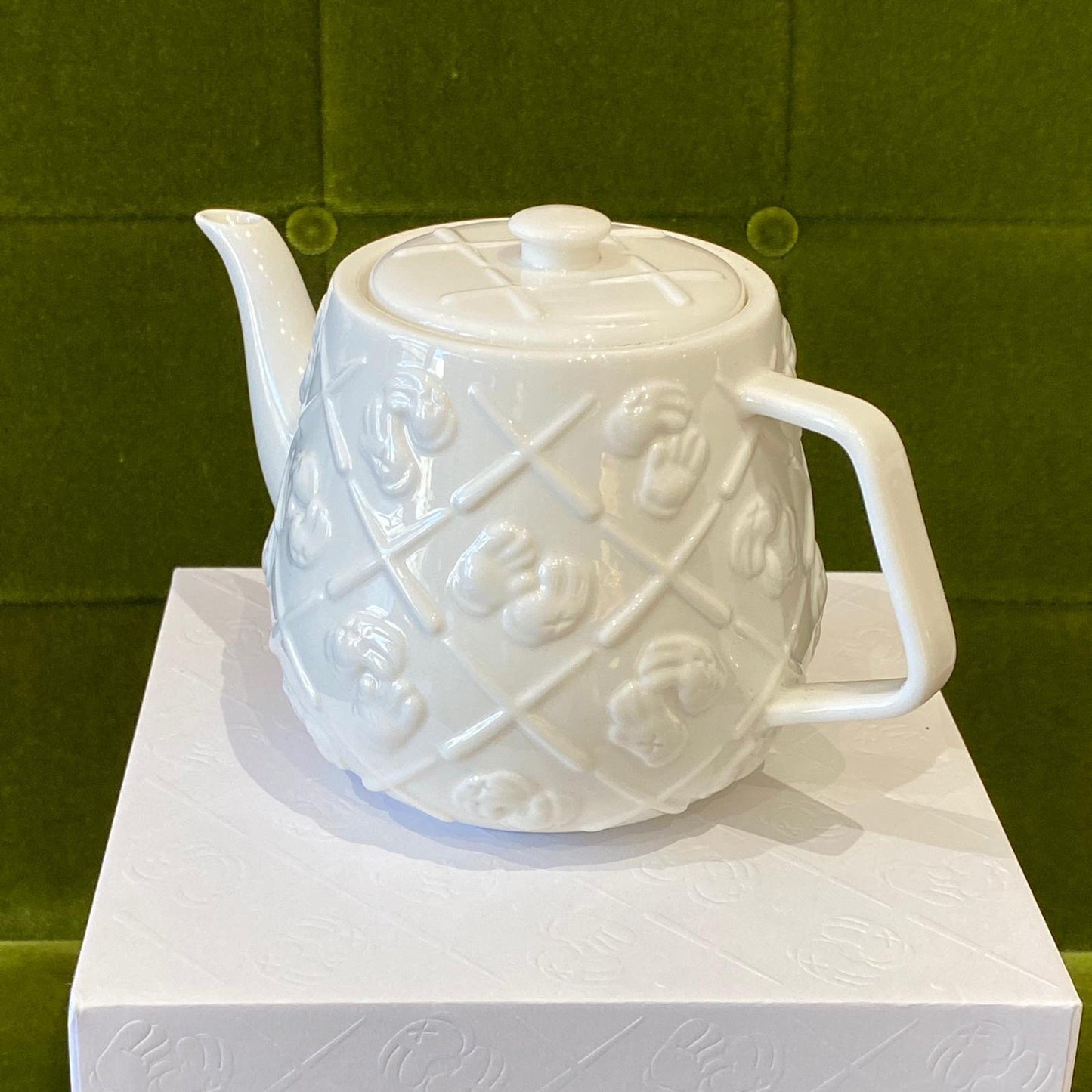 KAWS Ceramic Teapot white