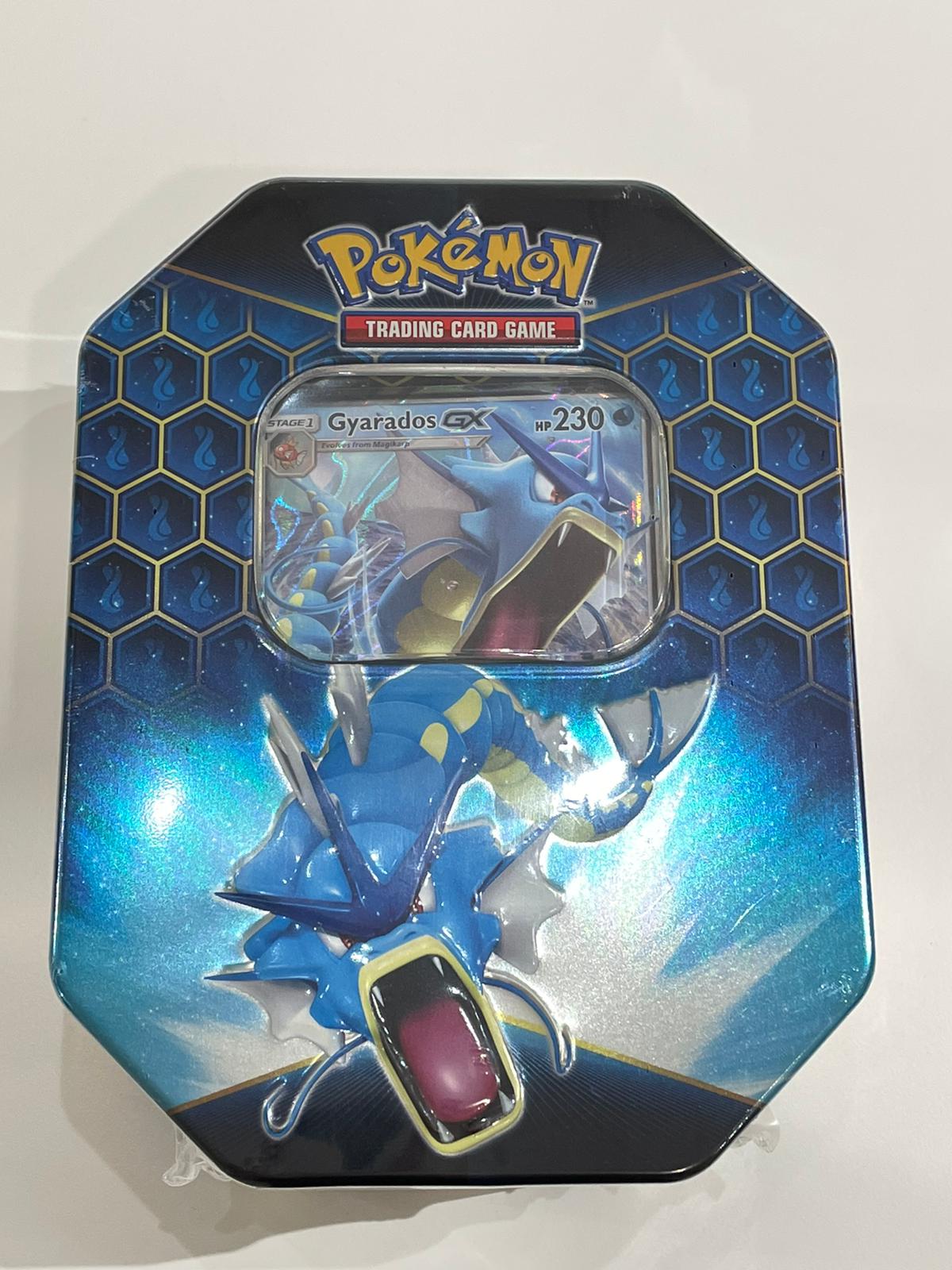 Pokemon Hidden Fates Gyarados-GX Collector's Tin