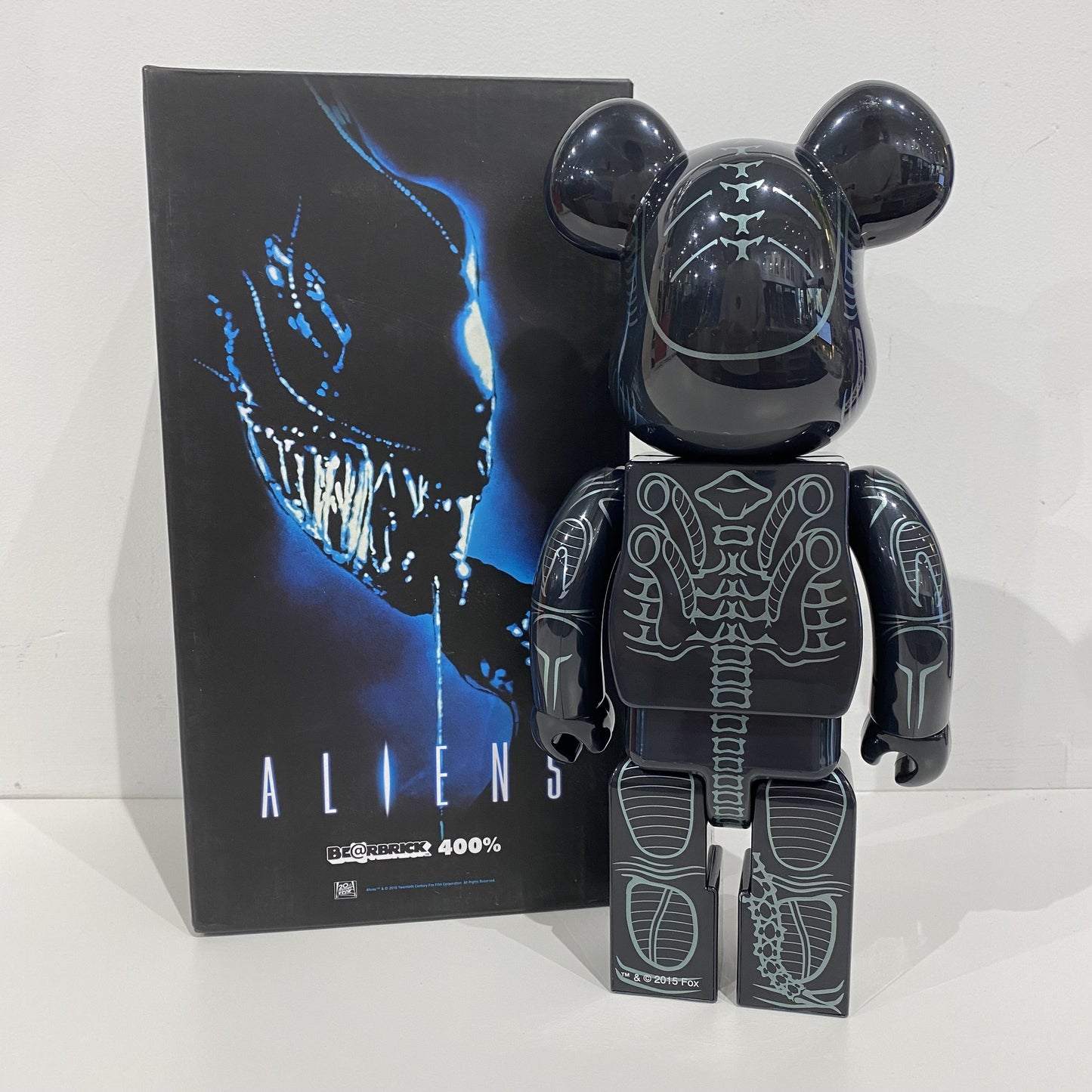 Be@rbrick Warrior Alien 400% Black