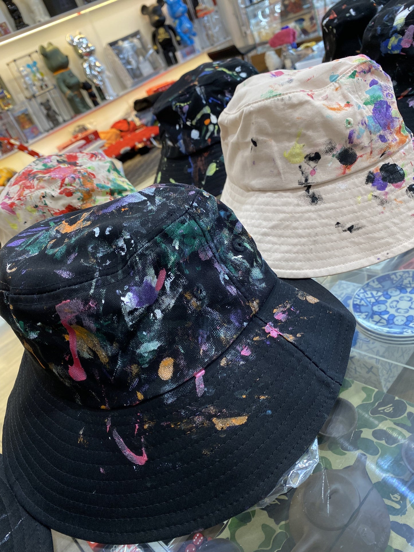 Mr. Splash Ink Bucket Hat Black