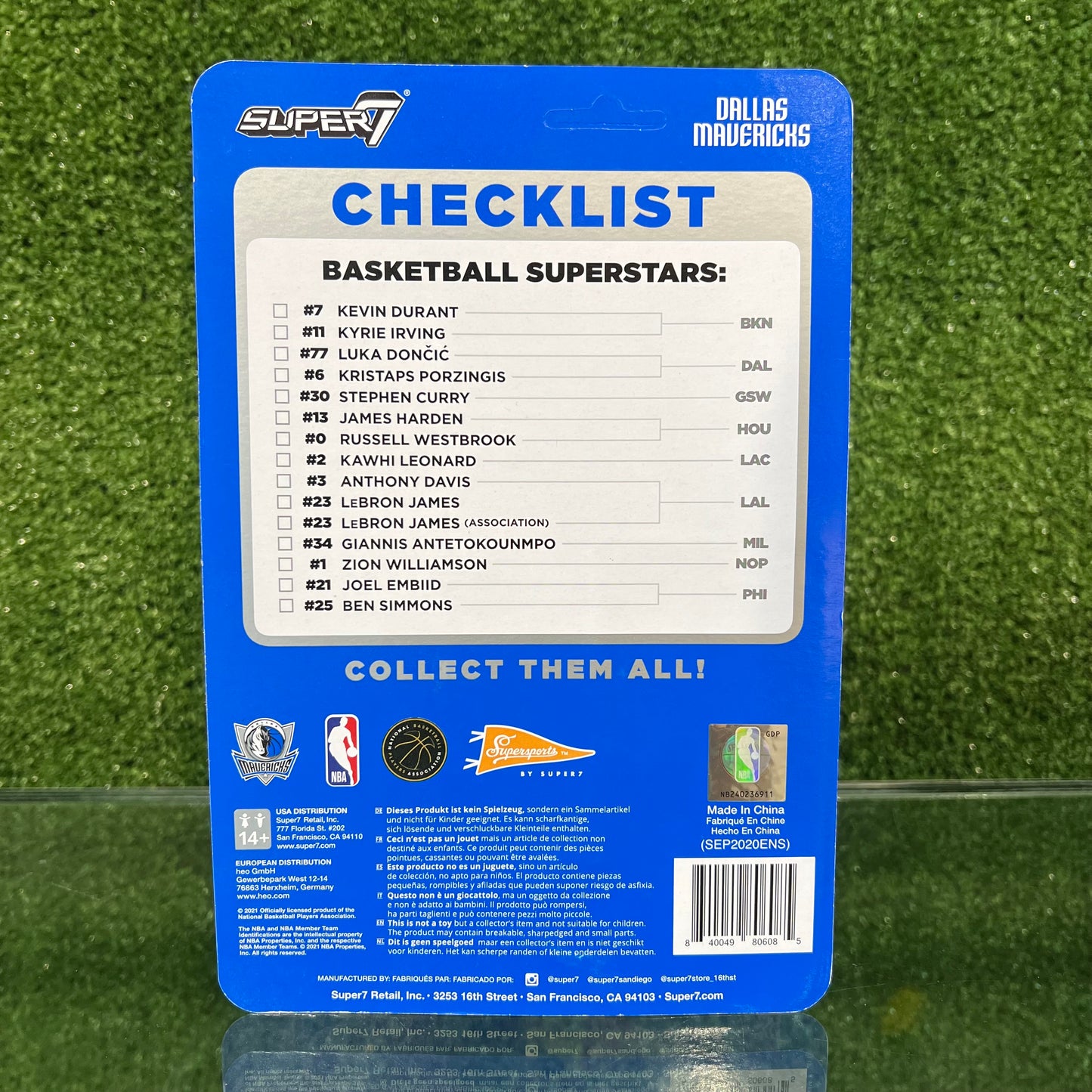 NBA Supersports Figure Luka Doncic (Mavericks)