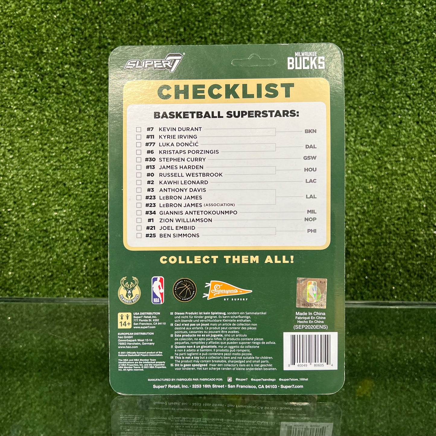 NBA Supersports Figure Giannis Antetokounmpo (Bucks)