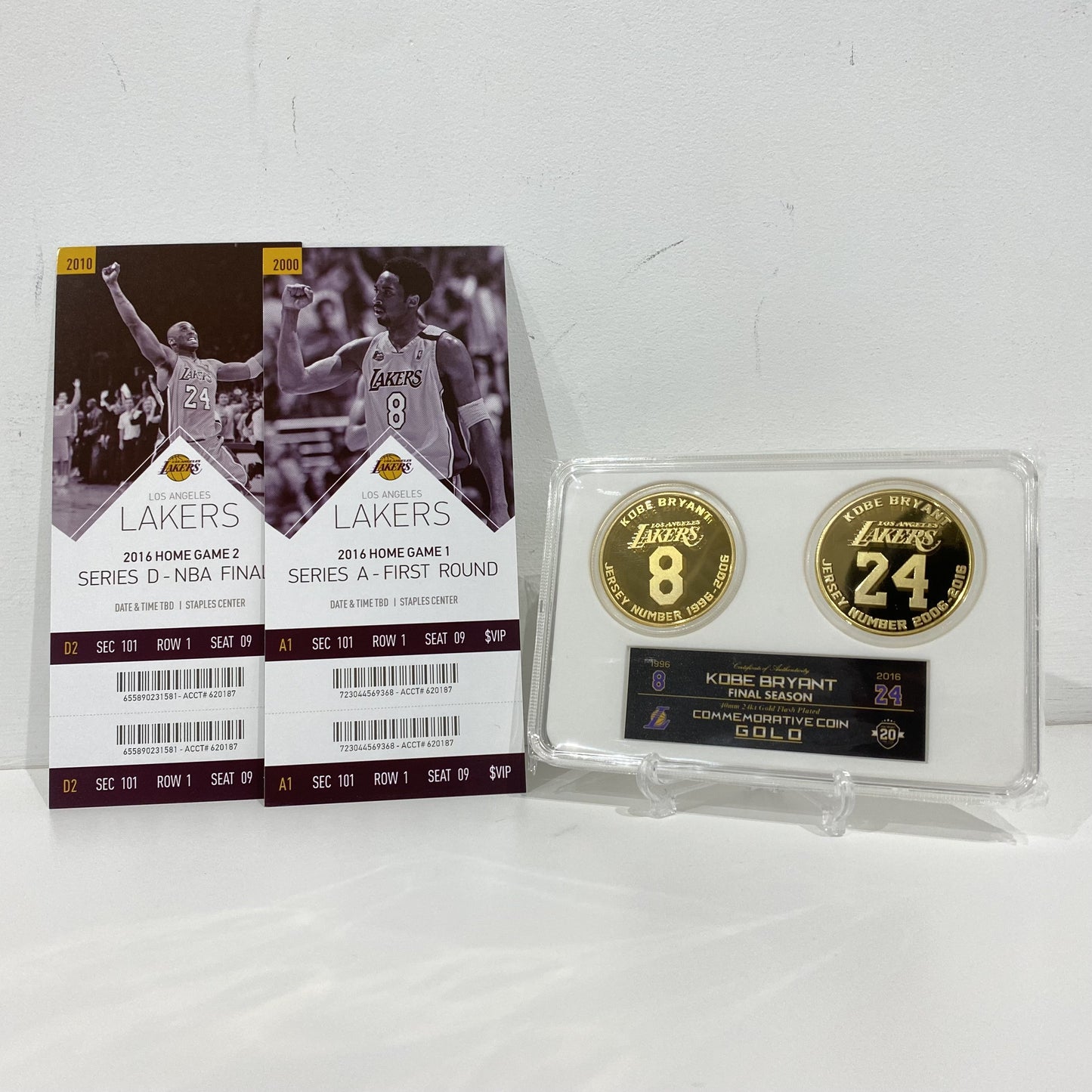 Kobe Bryant Memorial Los Angeles Lakers Token