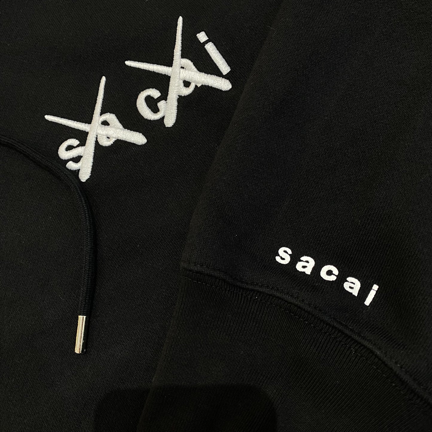 Kaws x Sacai Logo Hoodie