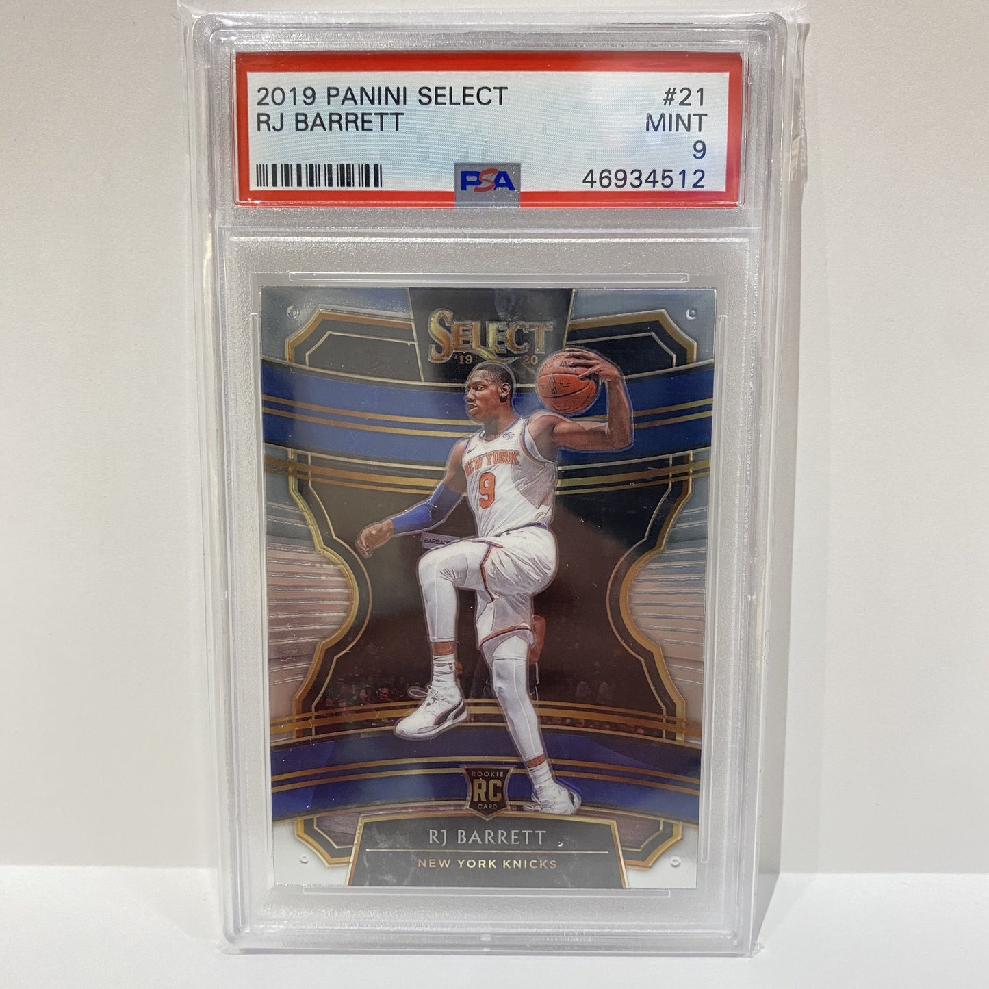 2019 Panini Select RJ Barrett #21 PSA 9