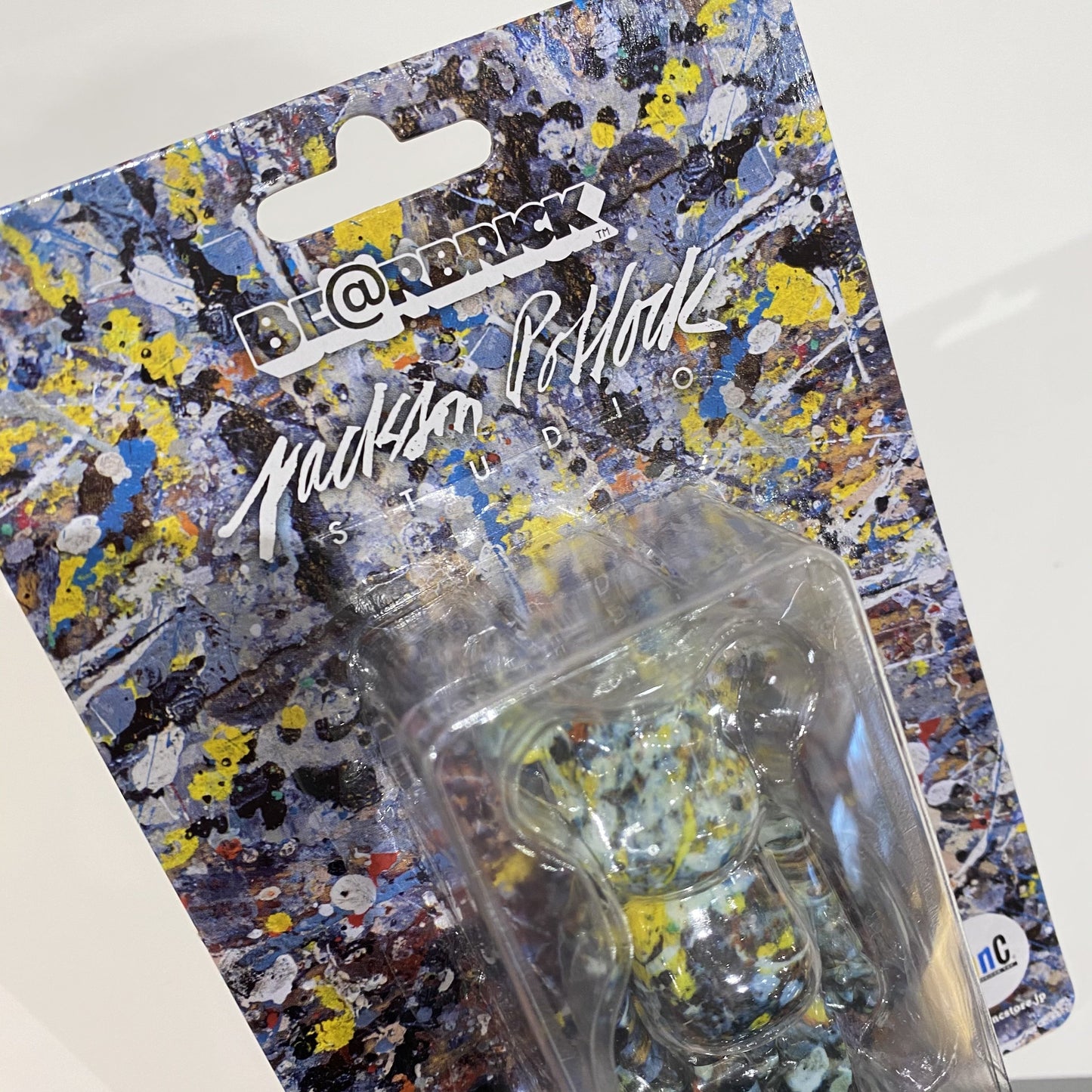 Jackson Pollock Exclusive 100% Be@rbrick