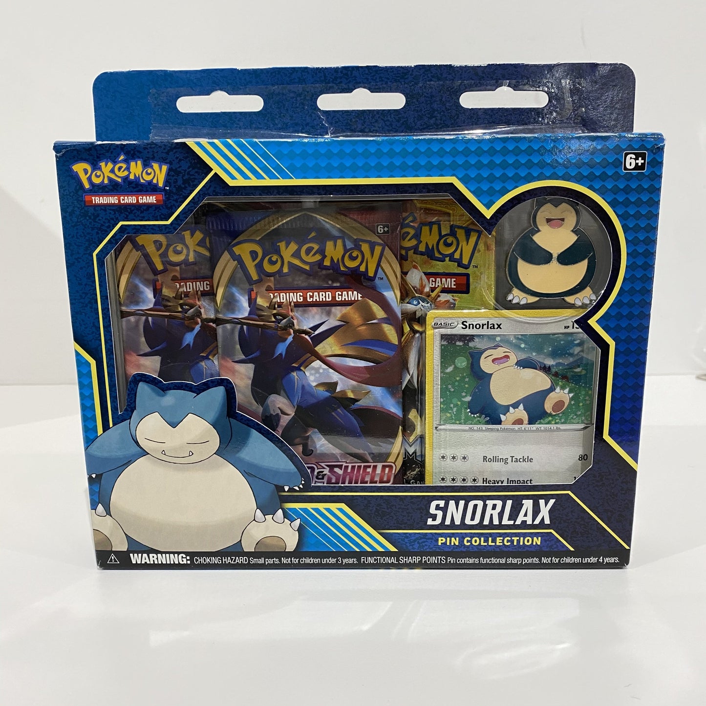 Pokemon Snorlax Pin Collection