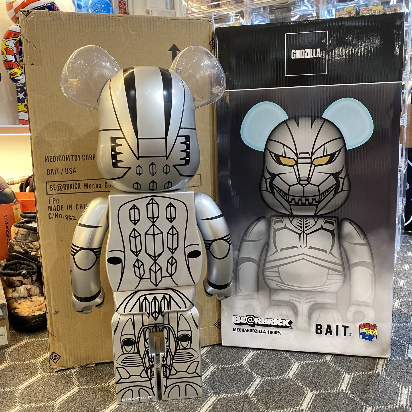 Medicom Mecha Godzilla 1000% Be@rbrick