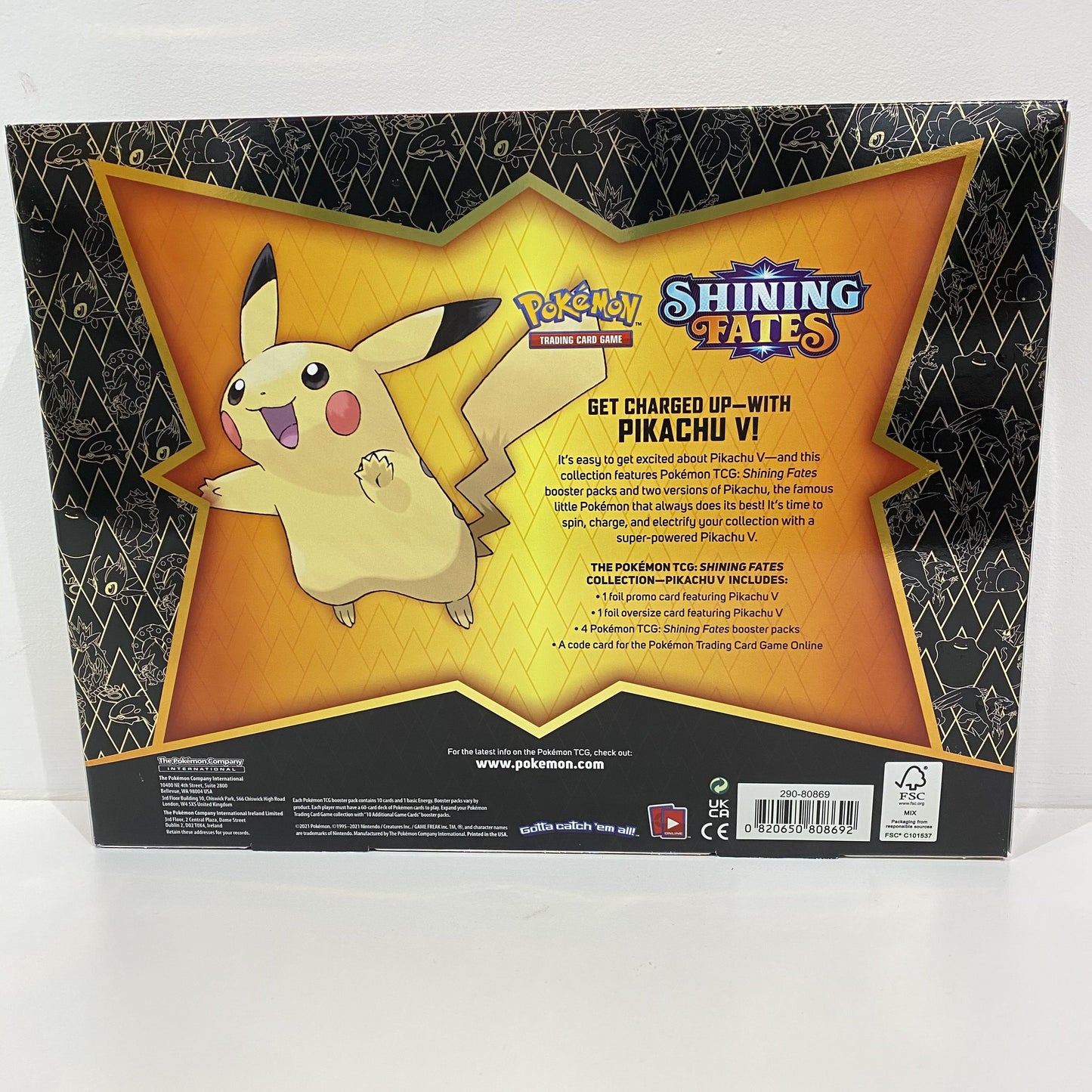 Pokemon TCG: Shining Fates - Pikachu V Collection
