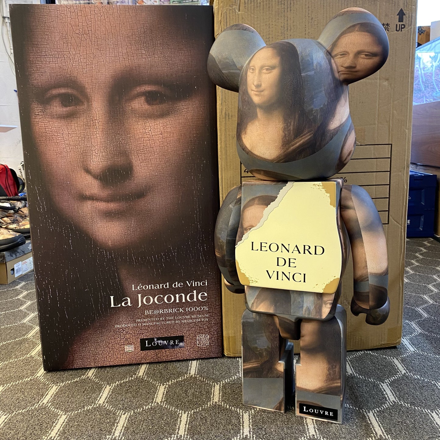 Be@rbrick Leonard De Vinci Mona Lisa 1000%