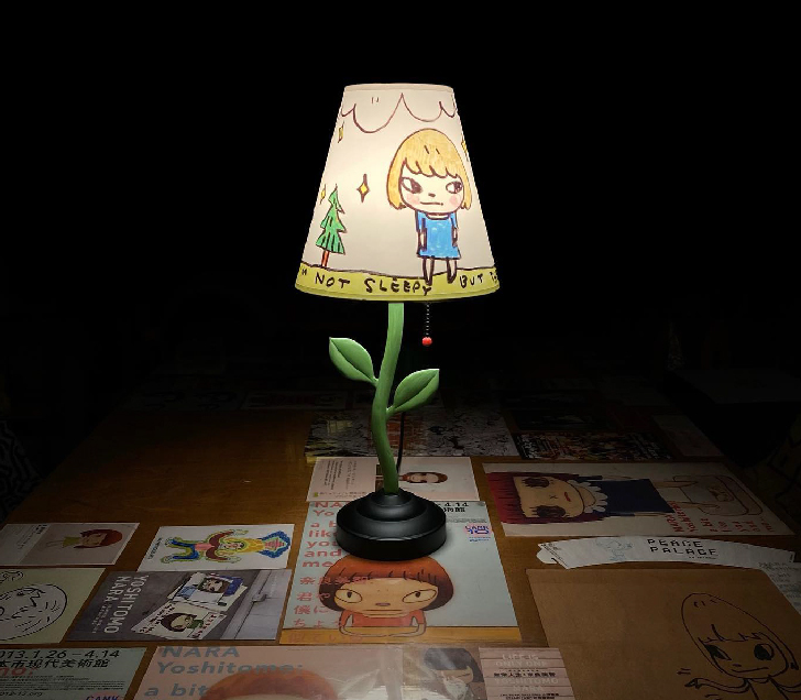 Y.N. LAMP by Yoshitomo Nara
