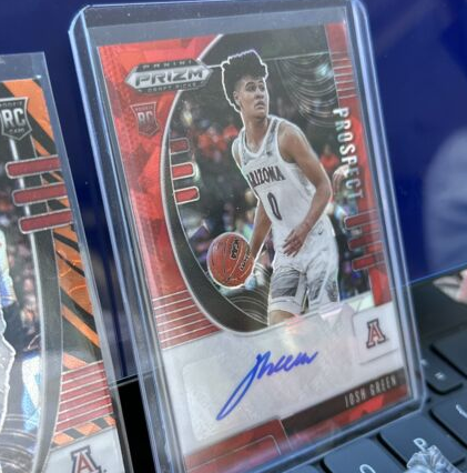 2020 Origins JOSH GREEN Draft Picks Prizm Rookie RC Patch Auto /75 Tiger Lot 3 (Single)