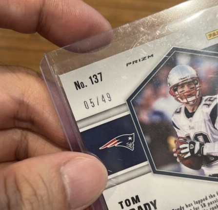 2021 Panini Mosaic #137 TOM BRADY Pink Mosaic Prizm Parallel /49 No Huddle SSP (Single)