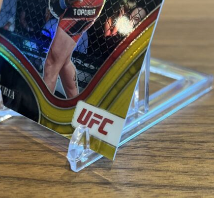 ILIA TOPURIA 2022 Panini Select UFC GOLD Prizm Rookie OCTAGON 4/10 Gra 10 Ready (Single)