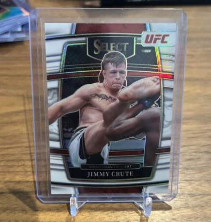 2022 PANINI UFC SELECT JIMMY CRUTE SP 01/75 White Prizm Refractor EBay 1/1 (Single)