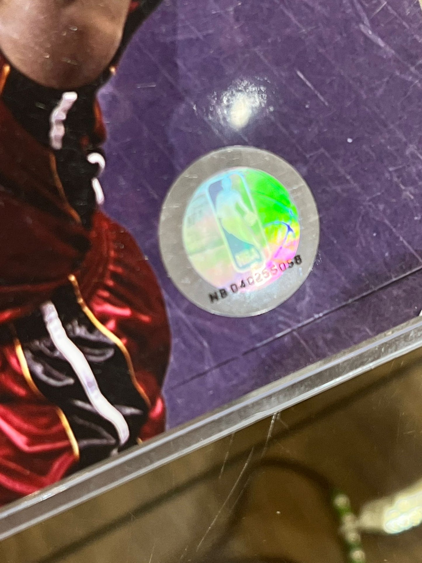 Vince Carter signed photo (unframed) 8 x 10 inches w/COA