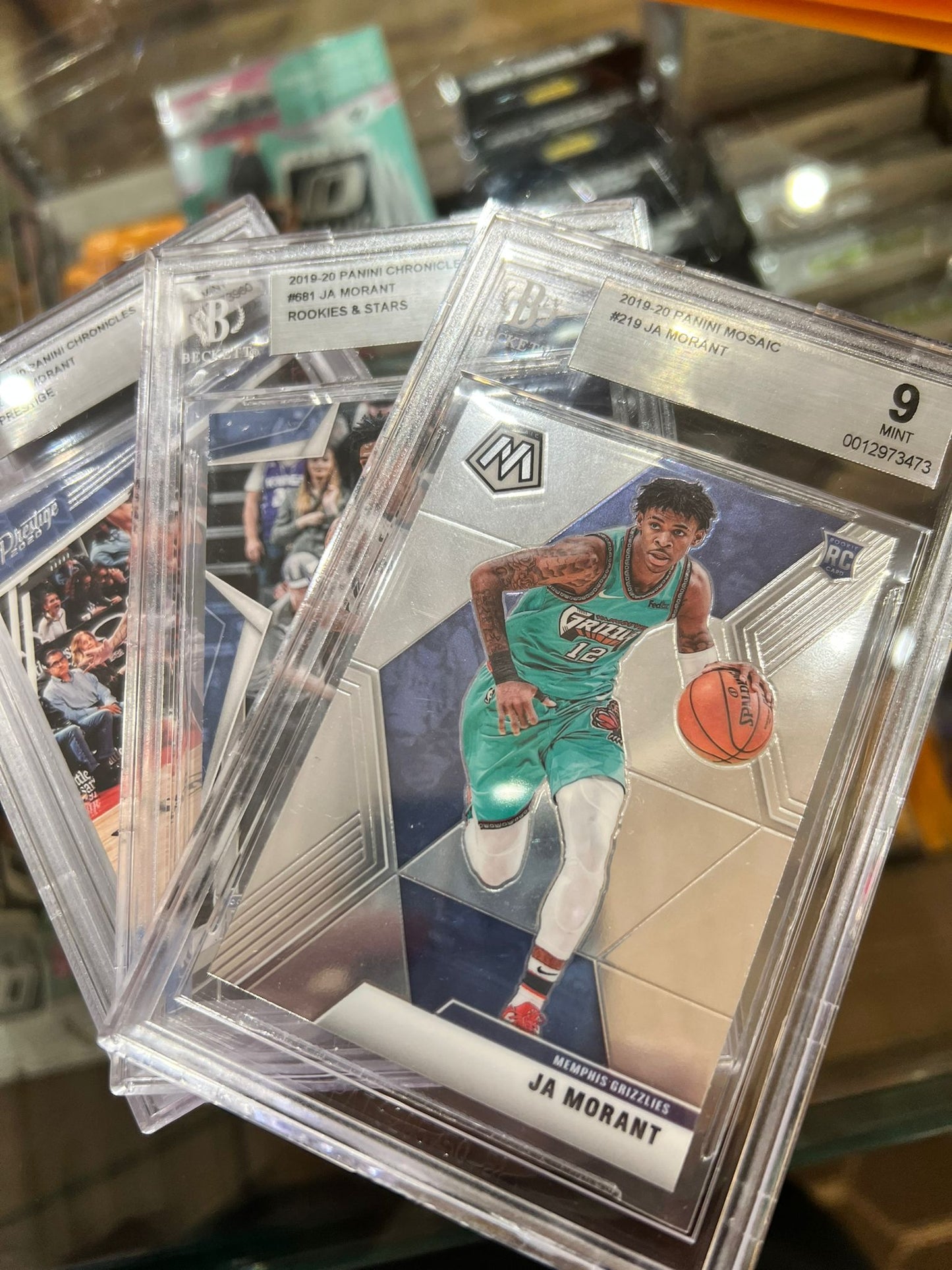 Ja Morant MYSTERY graded rookie card(S) Apr 12