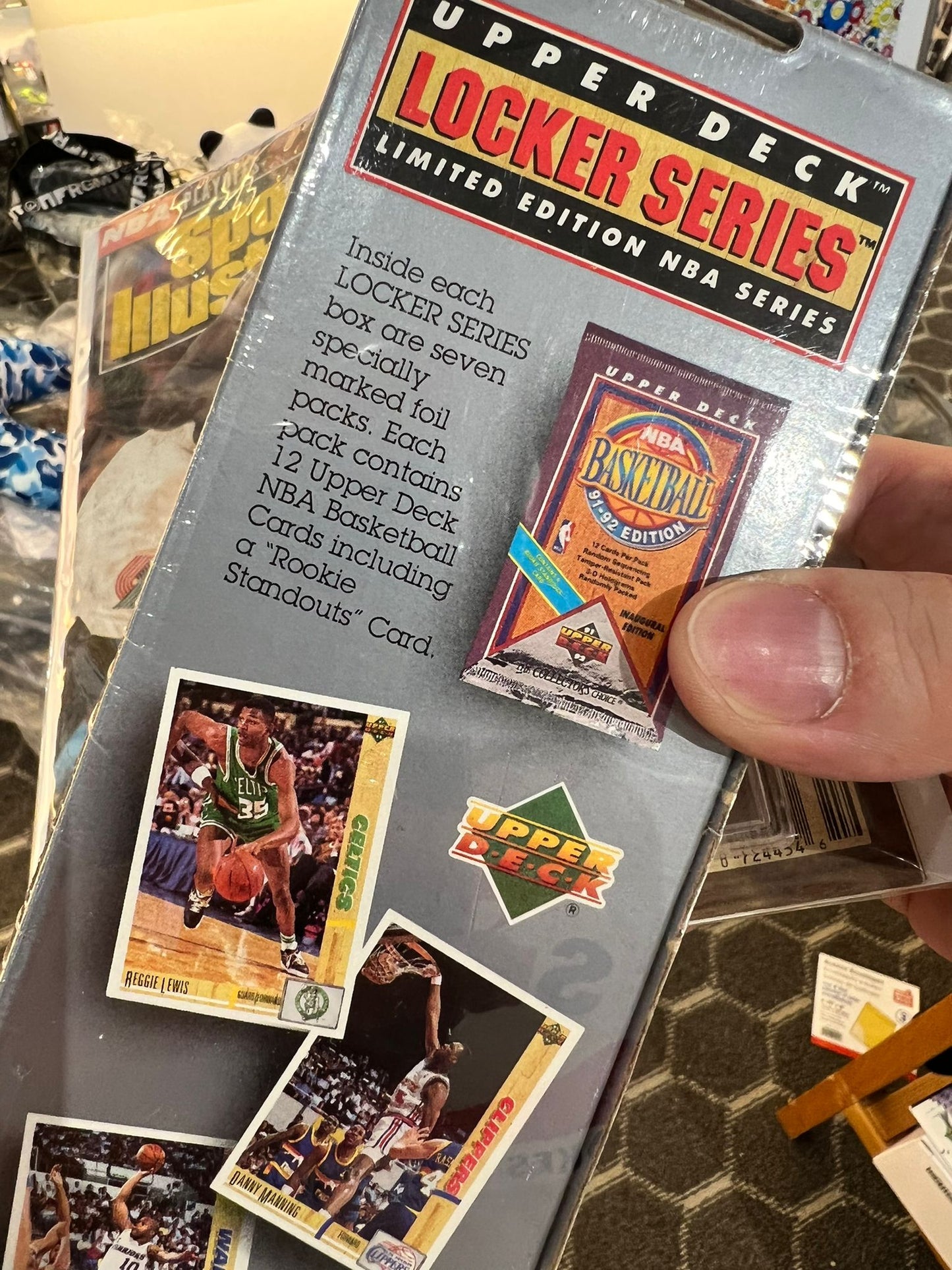 Michael Jordan 90s magazine + slab + sealed card pack bundle