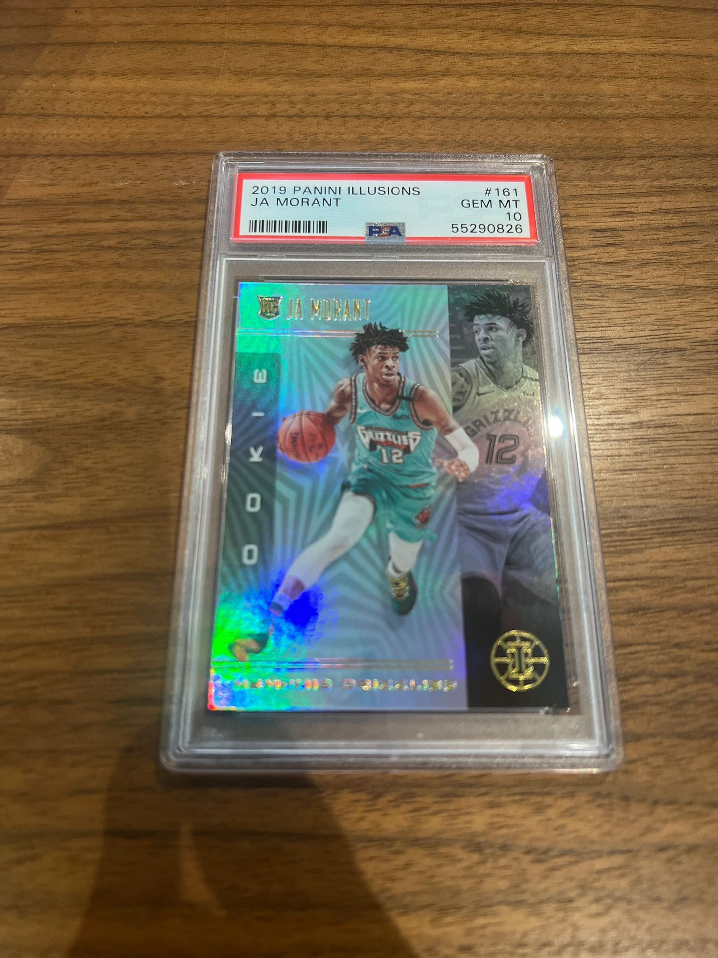 Ja Morant Rookie PSA 10 GEM 2019 Panini Illusions Basketball #161 RC
