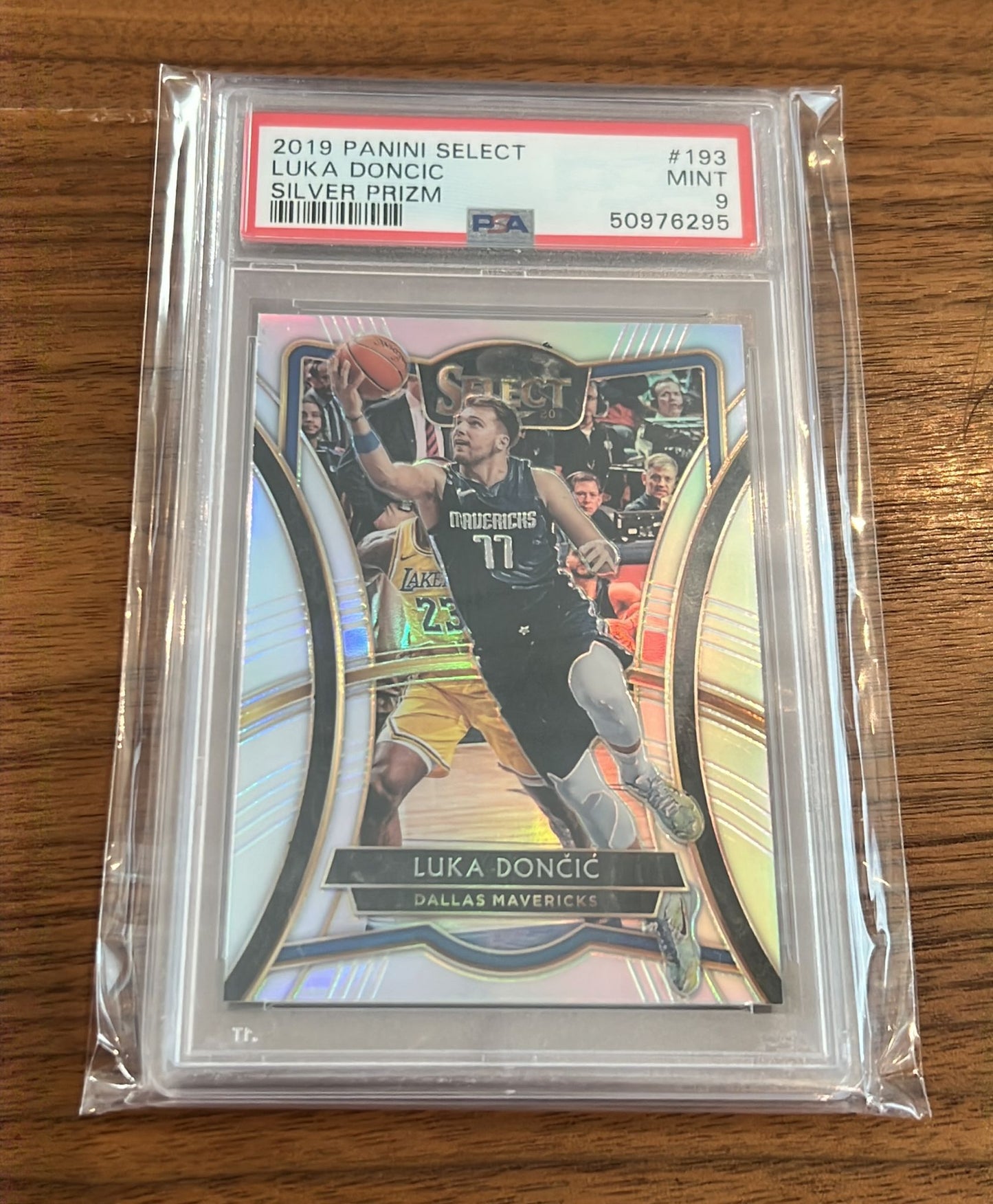 2019 Panini Select Luka Doncic Silver Prizm #193 single
